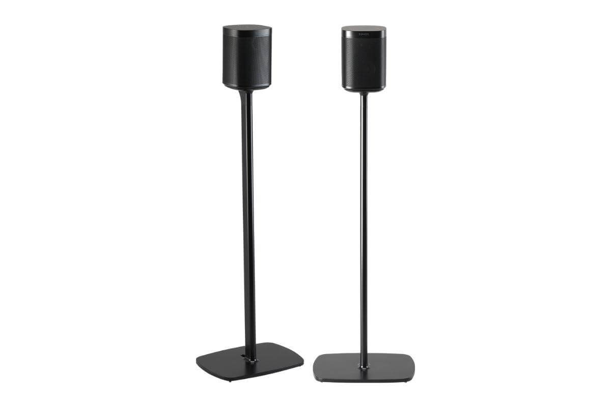 Soporte Piso Negro (Par) - Pici.com